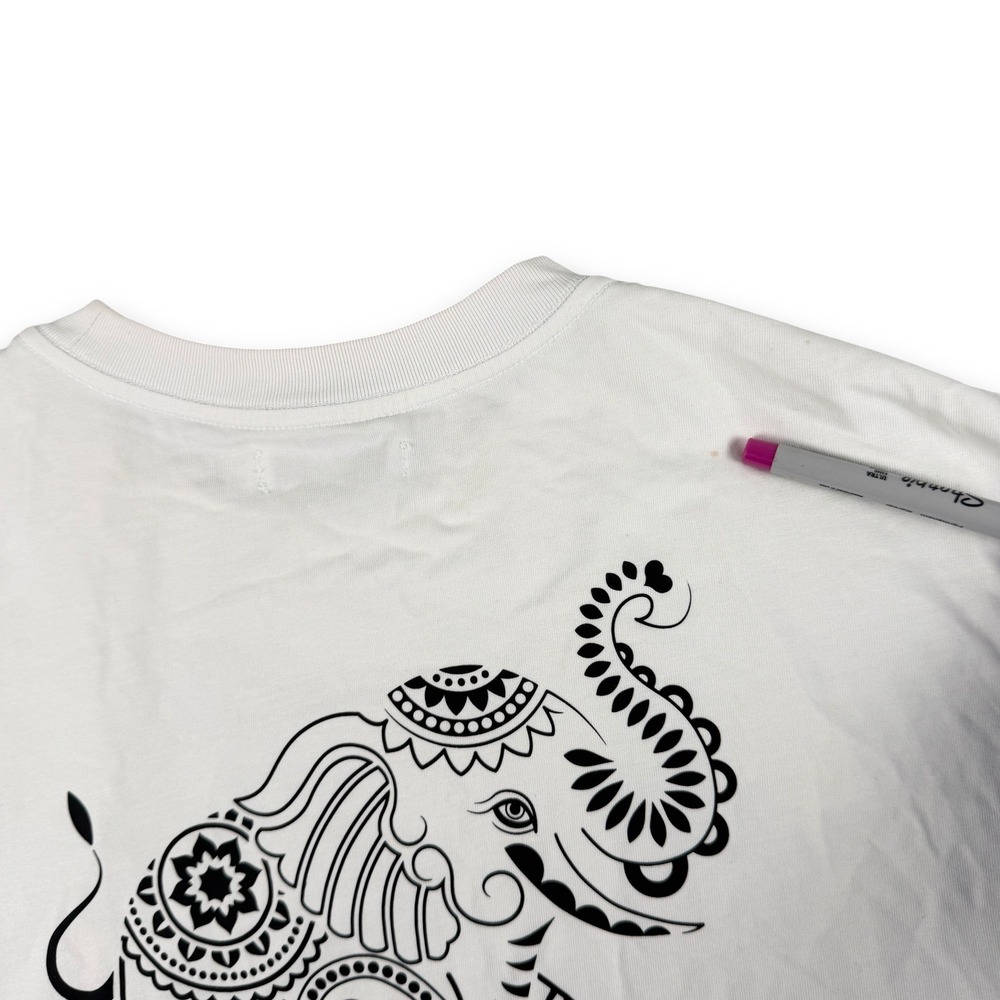Original WPT World Poker Tour T-Shirt Mens‎ L White Thailand Exhibition Elephant - Picture 11 of 12